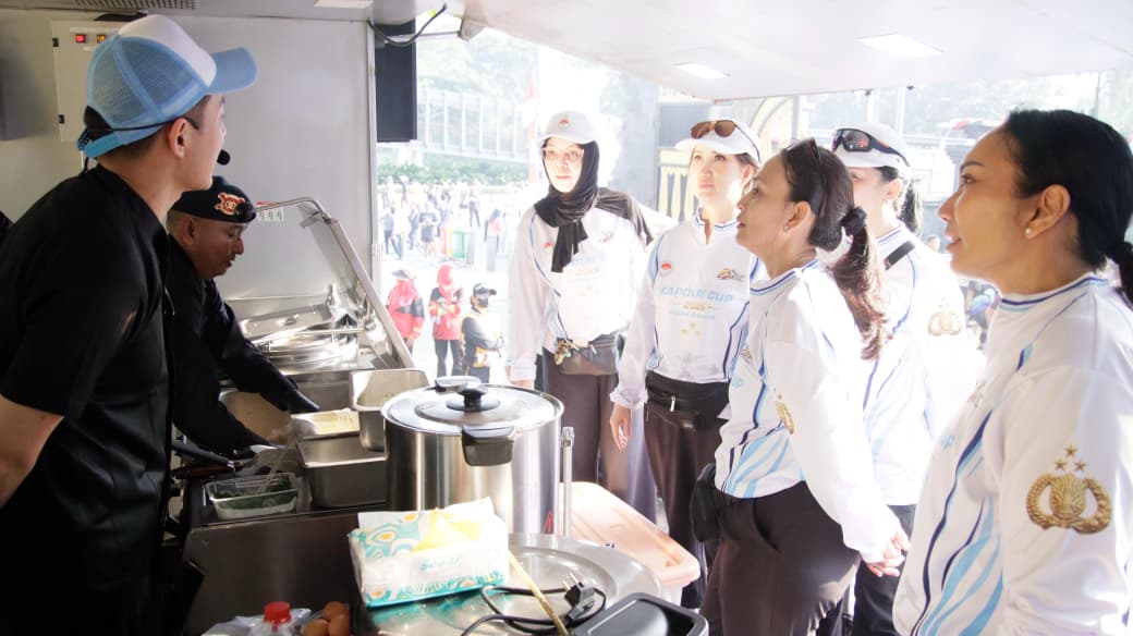 Dapur Jaga Jakarta Chef Hideki Pekan Olahraga Polri 2026