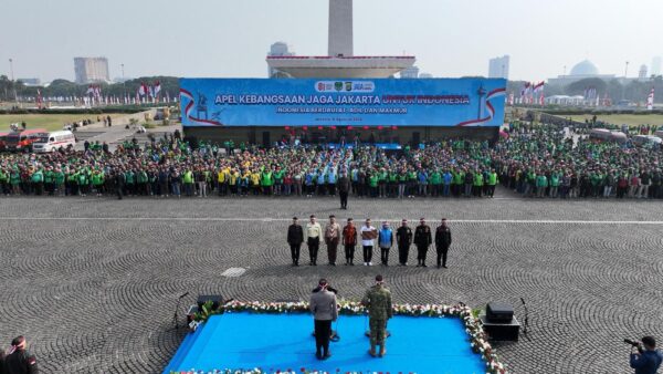 Dari Monas, Apel Kebangsaan Gaungkan Semangat Jaga Jakarta