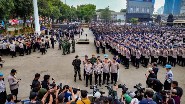 Polda Metro Jaya Siagakan Ribuan Personel untuk 47 Kegiatan di Jakarta dan Sekitarnya