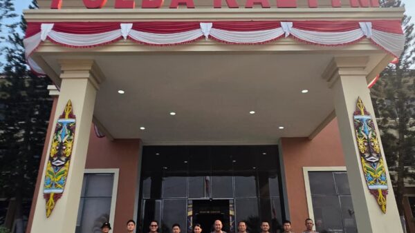 Polda Kaltim Sambut Satgas Edukasi Polri, Perkuat Upaya Pencegahan Karhutla di Masyarakat