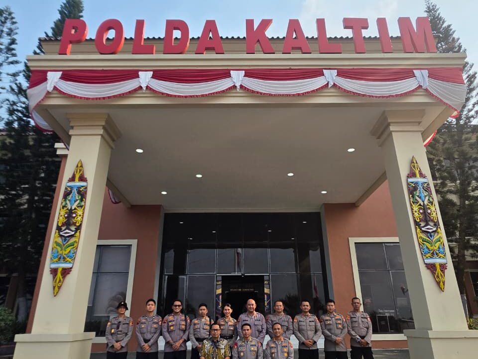 Polda Kaltim Sambut Satgas Edukasi Polri, Perkuat Upaya Pencegahan Karhutla di Masyarakat