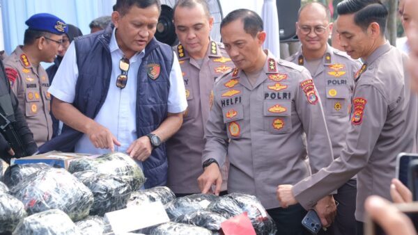 Ops Antik Krakatau 2026, Polda Lampung Ungkap 379 Kasus Narkoba dan Sita 85,9 Kilogram Sabu